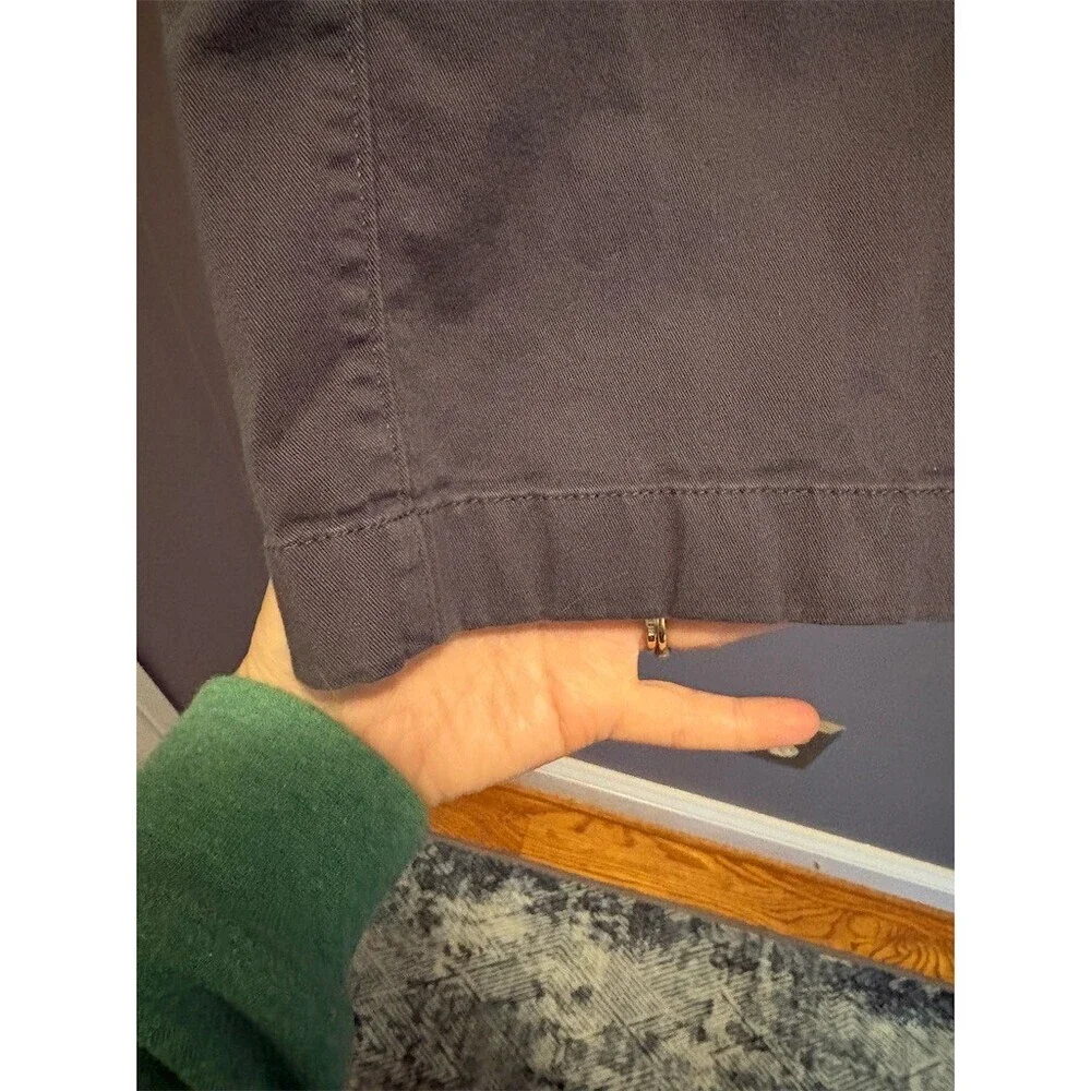 J.Crew Chino Pants Men's W36 L30 Blue Straight Leg Stretch Casual Workwear - Picture 5 of 8